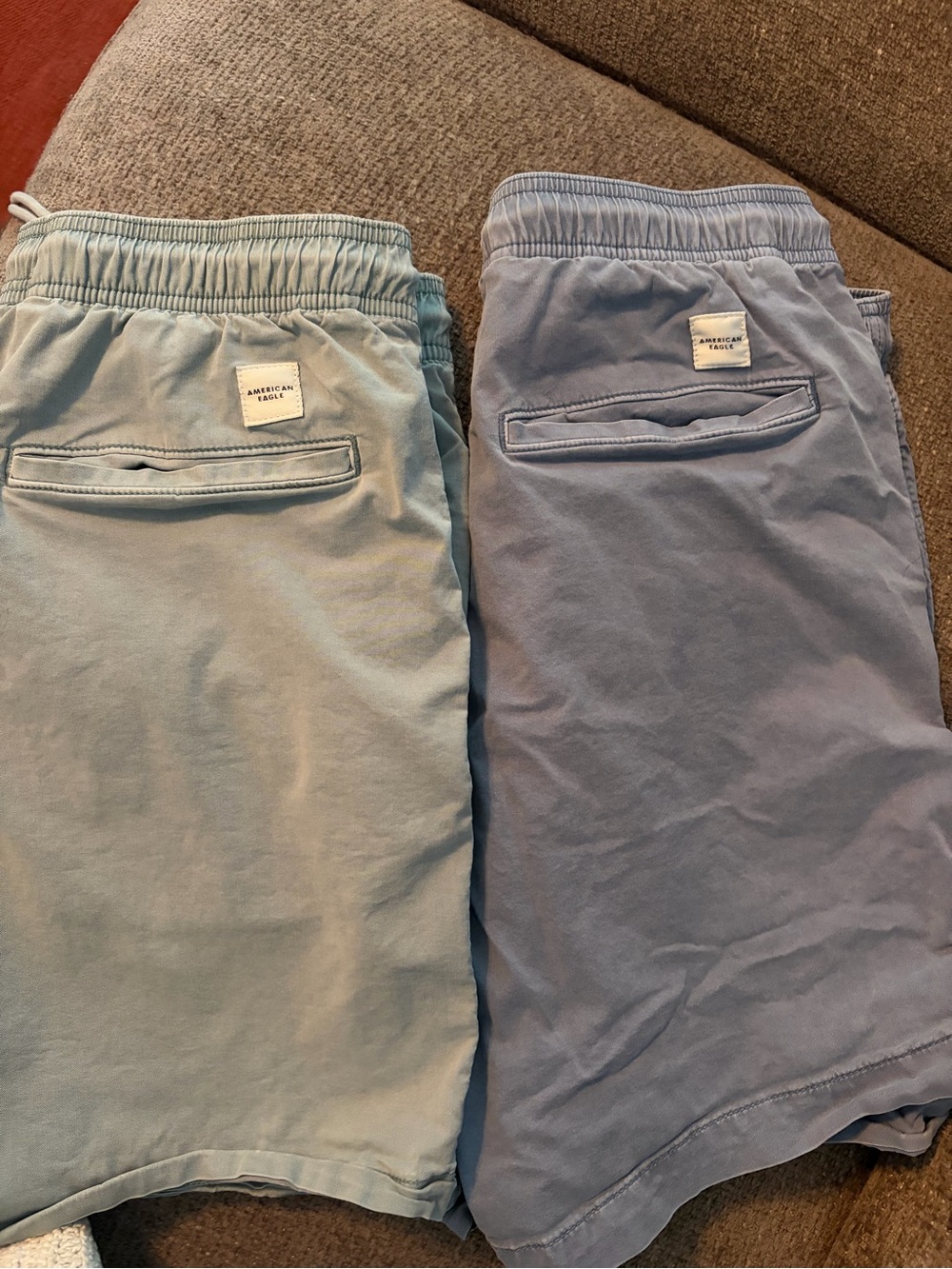 American Eagle Men’s Small Drawstring shorts- two pairs. Like new!